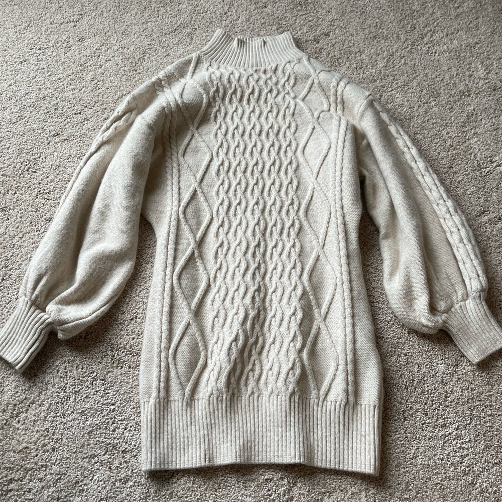 Turtleneck Sweater Dress